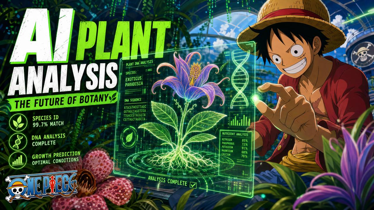 溏心vlogAI植物分析视频